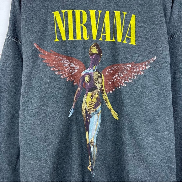 Nirvana In Utero Pullover Sweatshirt XL - Picture 2 of 5